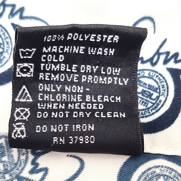 Fubu shirt button front white and blue Size: XXL - Picture 6 of 7